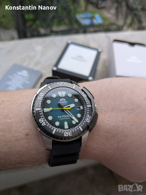 Orient M-Force Diver RA-AC0L04L, снимка 1