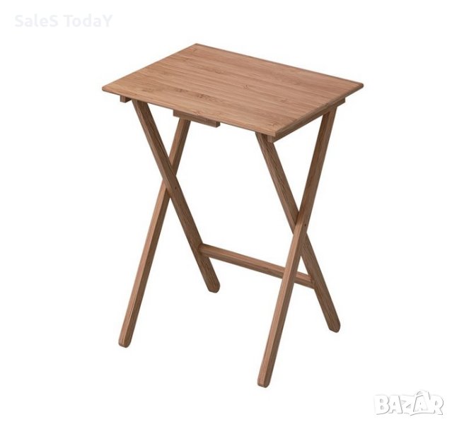 Холна маса, сгъваема, помощна, маса за балкон, 47x37x60см, снимка 1