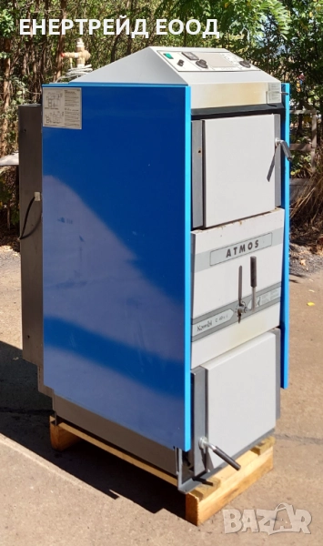 Комбиниран котел на твърдо гориво Атмос/Atmos Combi C, снимка 1