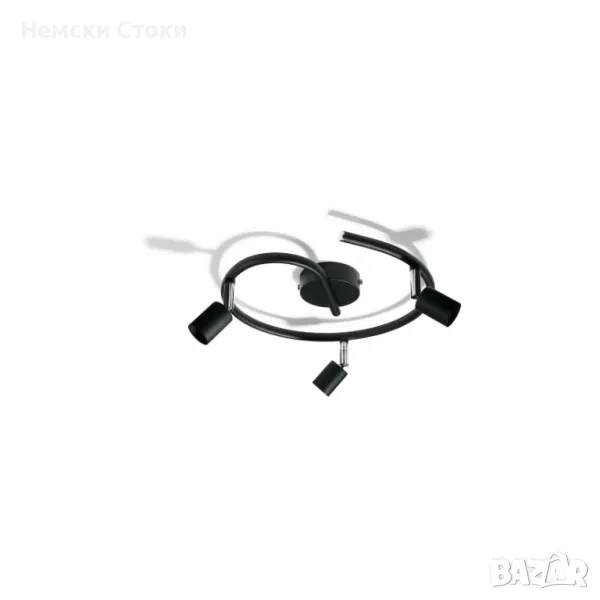 Philips LED плафон бял/черен кръгъл,  Германия, снимка 1