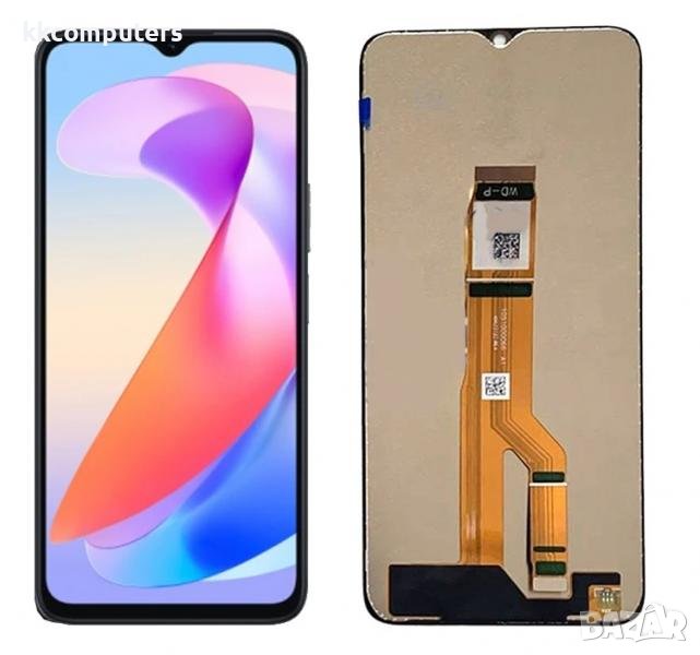 LCD Дисплей за Huawei Honor X6A (2023) WDY-LX1 + Тъчскрийн /Черен/ Оригинал Service Pack Баркод : 56, снимка 1