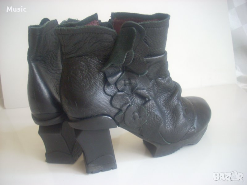 Laura Vita Limited серия Ексцентрични дамски боти от естествена кожа, снимка 1