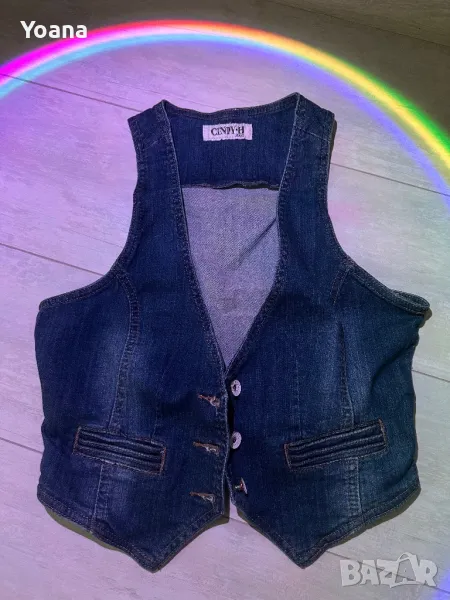 Дънкен елек, снимка 1