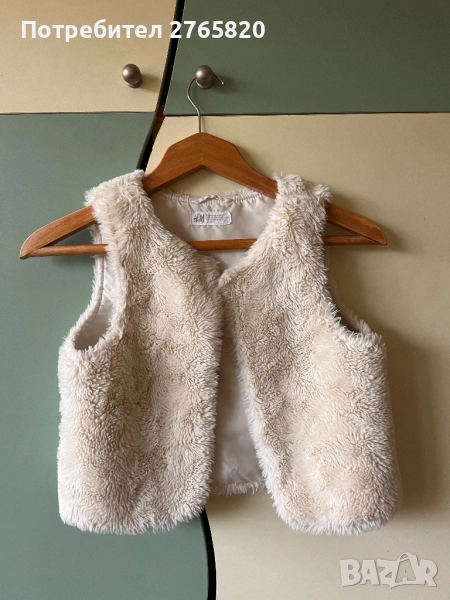 Пухкаво елече  H&M за момиче, снимка 1