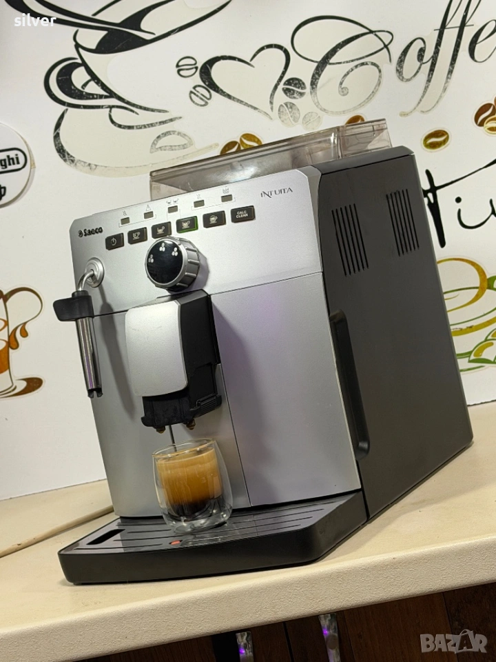 Кафемашина кафе автомат Saeco İNTUİTA с гаранция, снимка 1