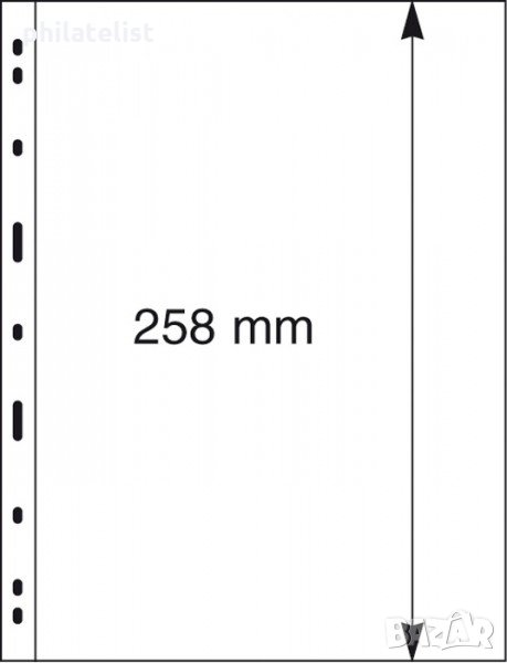 Lindner Uniplate листа за банкноти прозрачни една банкнота, снимка 1
