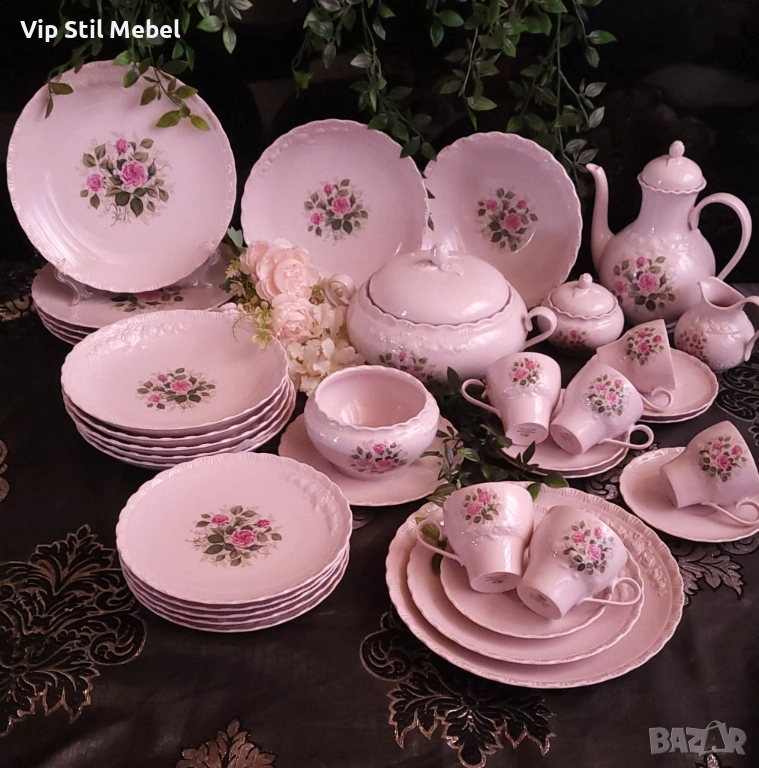 Розов порцеланов сервиз Hutschenreuther , снимка 1