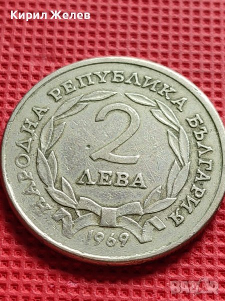 ЮБИЛЕЙНА МОНЕТА 2 лева 1969г. ОПЪЛЧЕНЦИТЕ НА ШИПКА ЗА КОЛЕКЦИЯ 29568, снимка 1