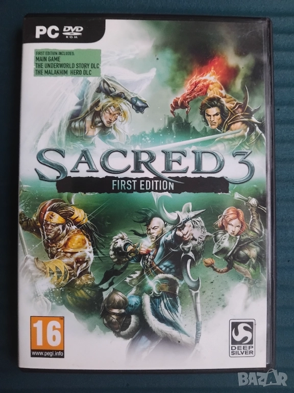 Sacred 3 (First Edition) - оригинална компютърна игра / PC Game , снимка 1