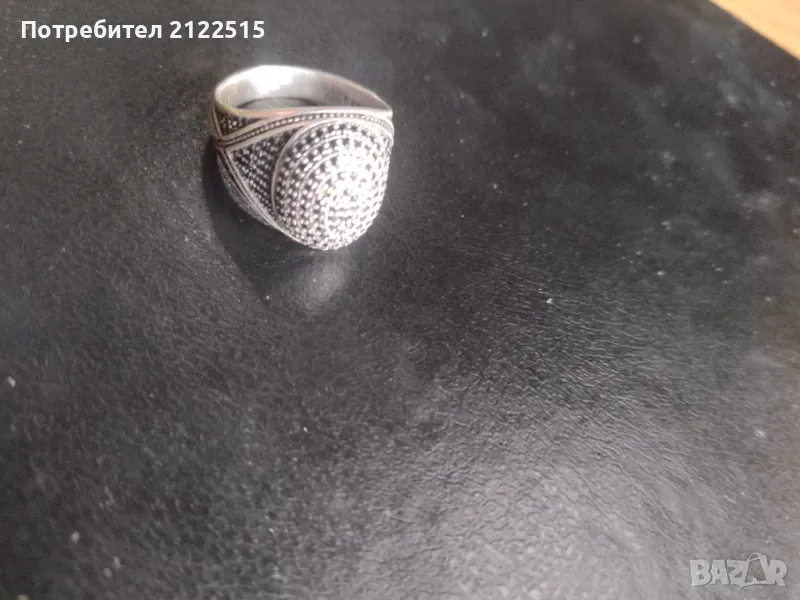авторски сребърен пръстен 5гр, снимка 1