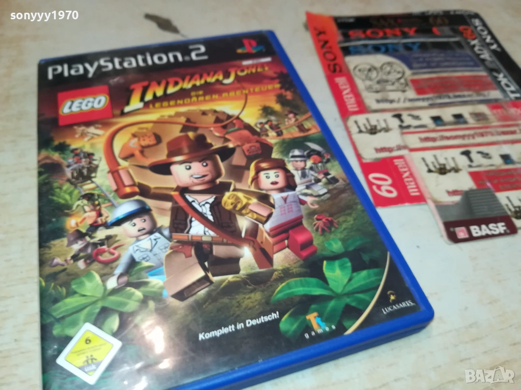 SONY PS2 GAME-INDIANA JONES 2611251337, снимка 1