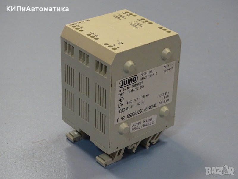 контролер JUMO 00088891 TN-67/02.055 supply units for temperature transmitters, снимка 1