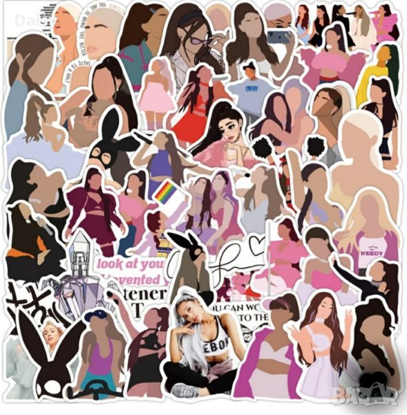 Залепващи стикери 50 бр. на Ariana Grande, снимка 1