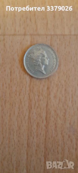 Пет пенса от 1992 година, снимка 1