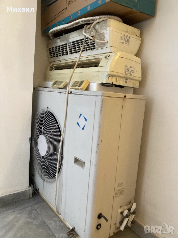 Продавам ДВОЕН климатик SUSHIMA-1външно и 2 вътрешни тела., снимка 1