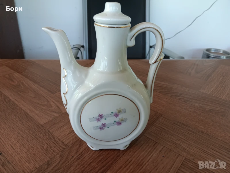 Стара порцеланова българска кана, снимка 1
