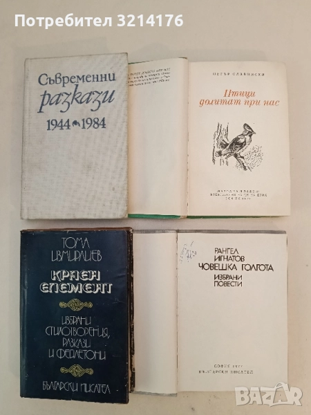 Съвременни разкази 1944-1984 – Сборник, снимка 1