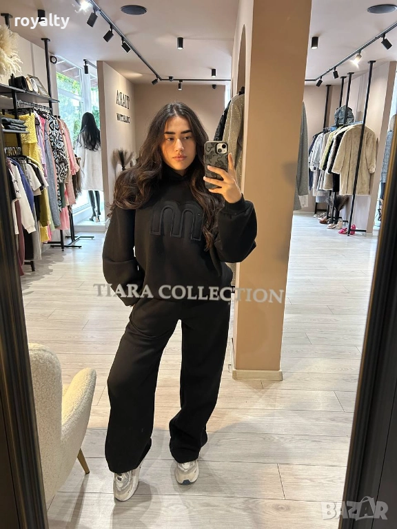 Черен Дамски Комплект , снимка 1