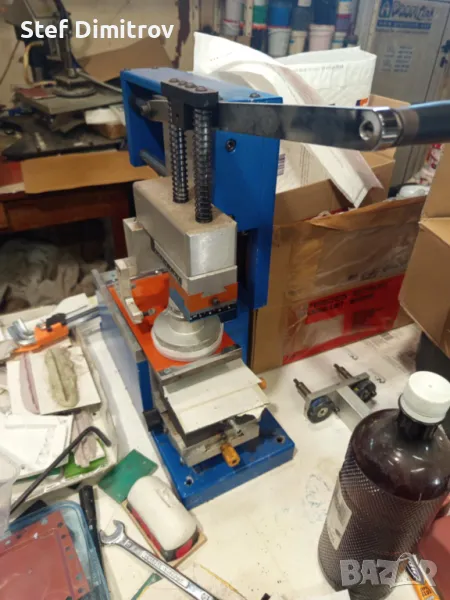 Машина тампонен печат ТИК, снимка 1