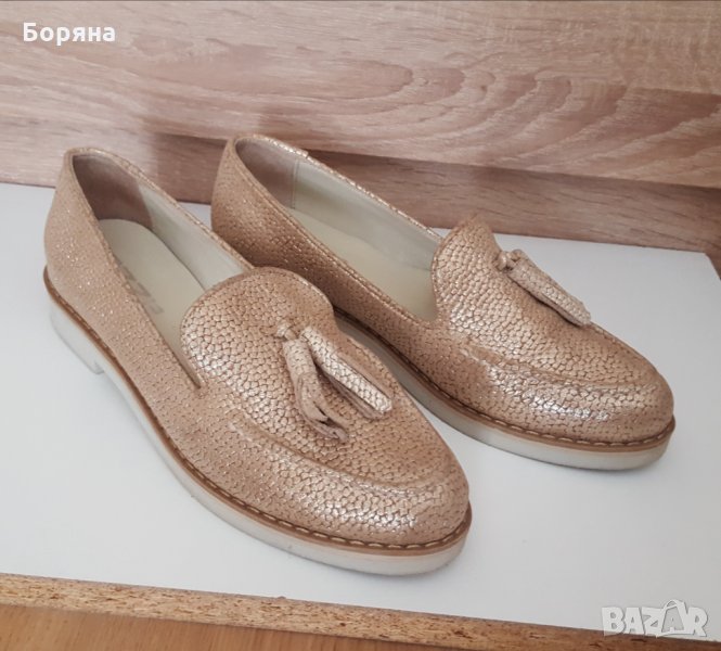 НАМАЛЕНИ - Нови страхотни естествена кожа обувки размер 37, снимка 1