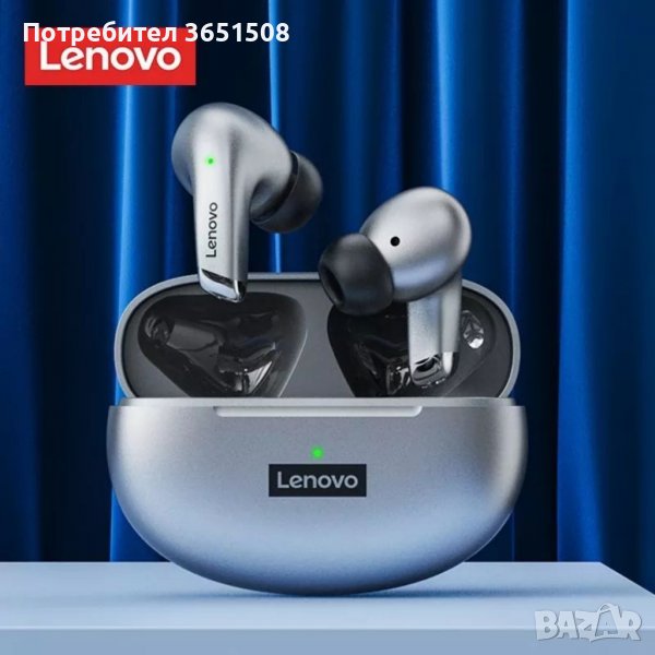 Bluetooth слушалки Lenovo, снимка 1