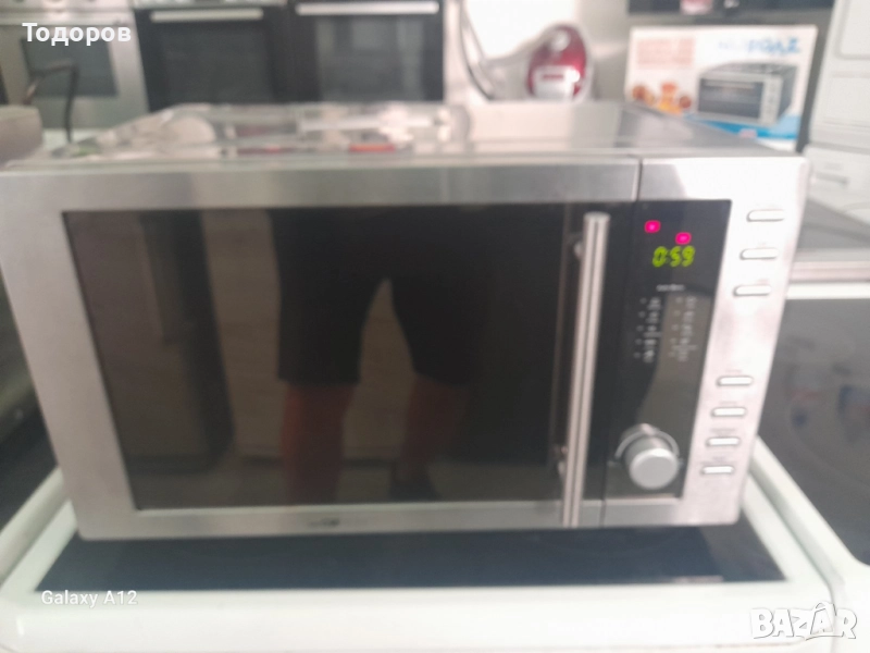 Микровълнова печка с грил Clatronic , снимка 1