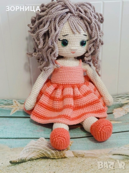 Плетена кукла 3, снимка 1