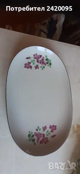 порцеланово плато-20лв, снимка 1