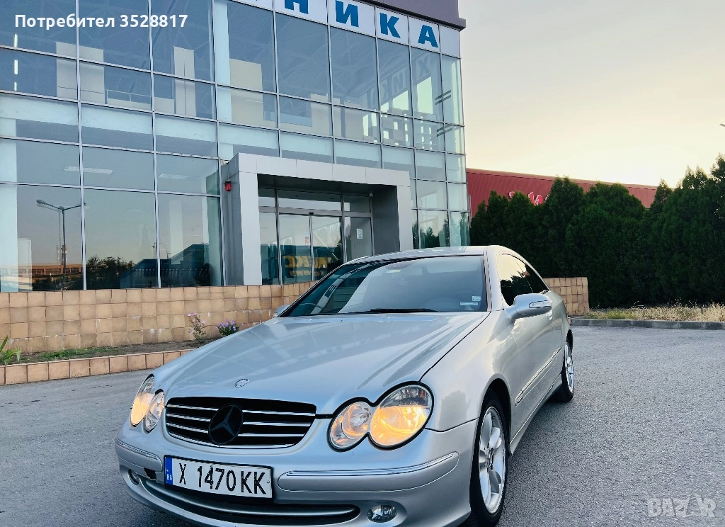 Mercedes Benz CLK 270 CDI Ръчка, снимка 1