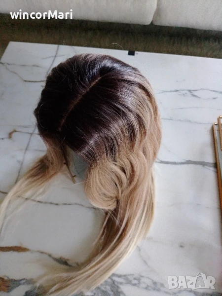 Нова лейс фронт перука,олекотен модел, снимка 1