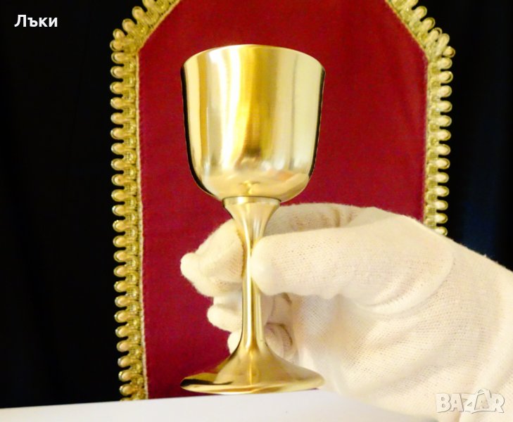 Бронзова чаша за ракия,класика. , снимка 1