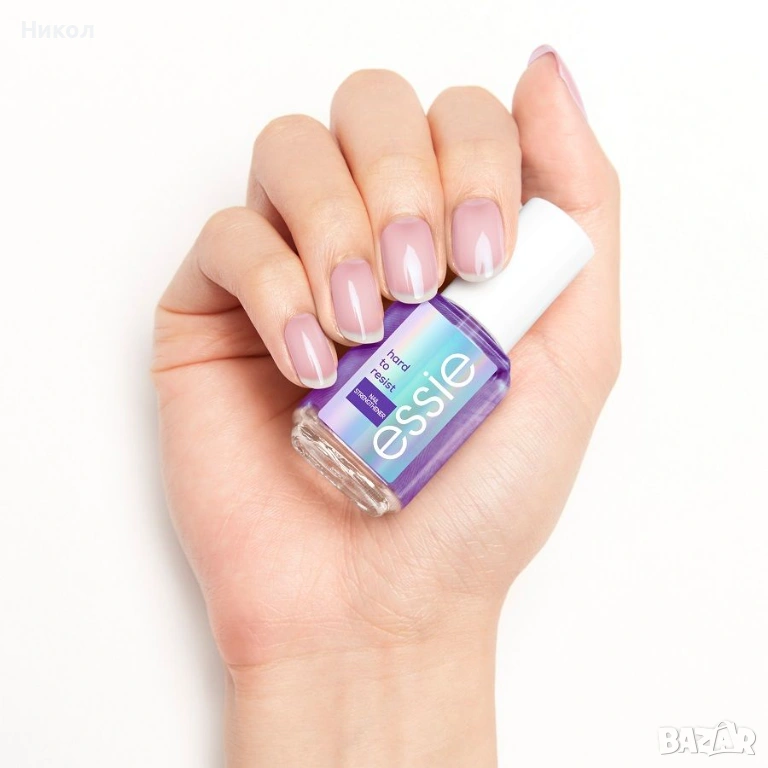 ESSIE HARD TO RESIST VIOLET Лак- заздравител- жълтеещи нокти, Coconuts For You, снимка 1