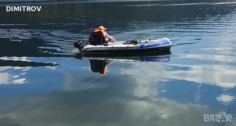Нови лодка INTEX EXCURSION 5 и мотор HANGKAII 3,6к.с., снимка 1