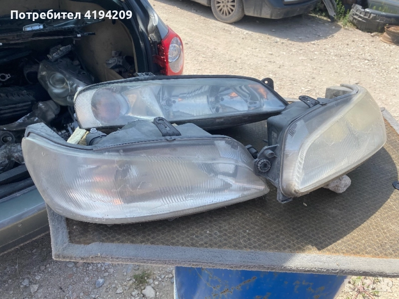 Peugeot 306 406 ляв и десен фар преди фейса, снимка 1