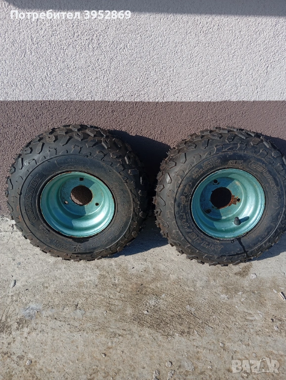 Гуми с джанти за атв 6цола, снимка 1