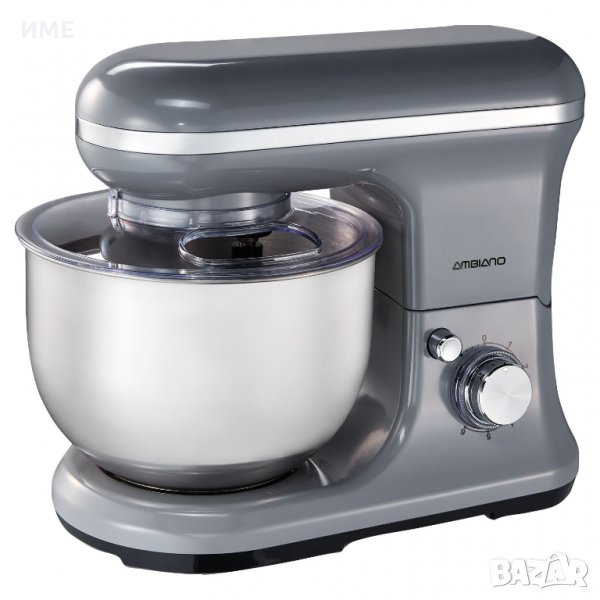 Кухненски робот AMBIANO CLASSIC 800W, 5L, Сив, снимка 1