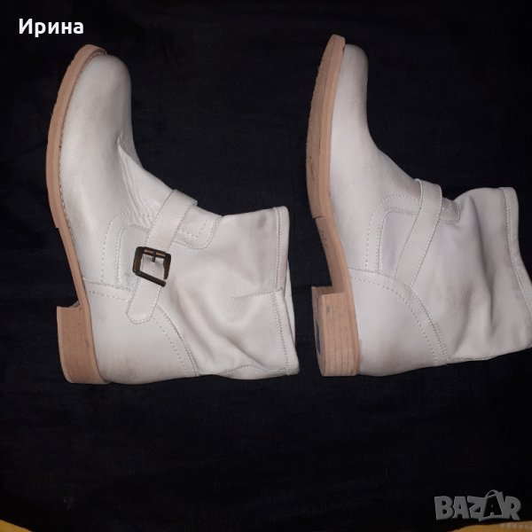 Дамски боти 41 номер естествена кожа , снимка 1