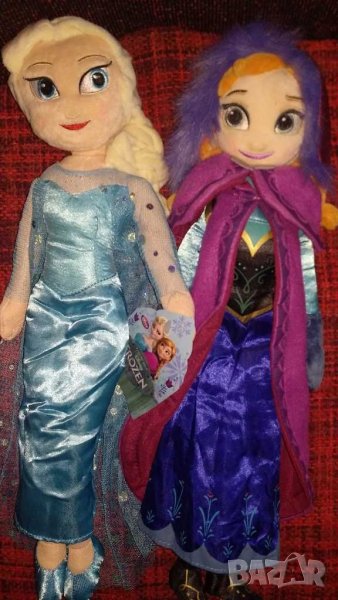 Кукла Елза и Анна-плюшени,45см. , снимка 1