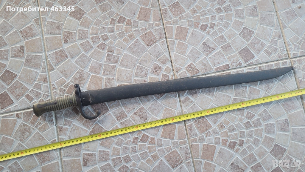 Щик, нож, байонет, Шаспо, снимка 1