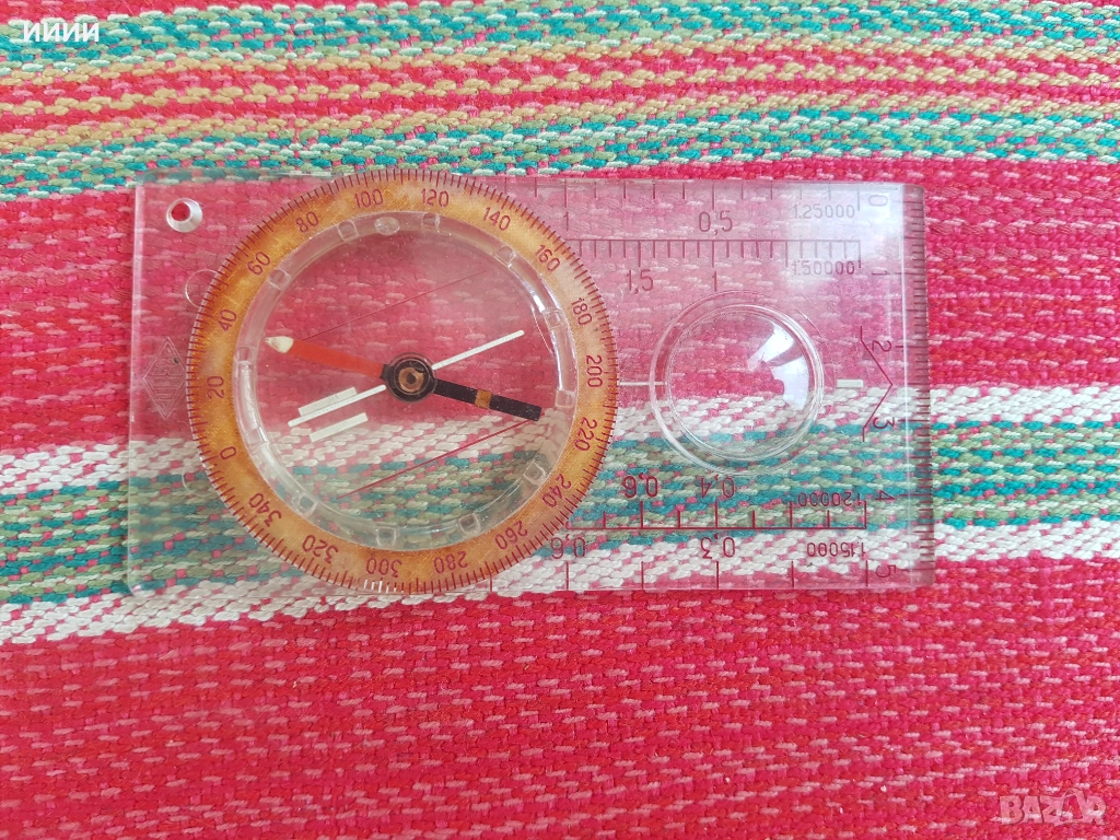 Компас с лупа, снимка 1