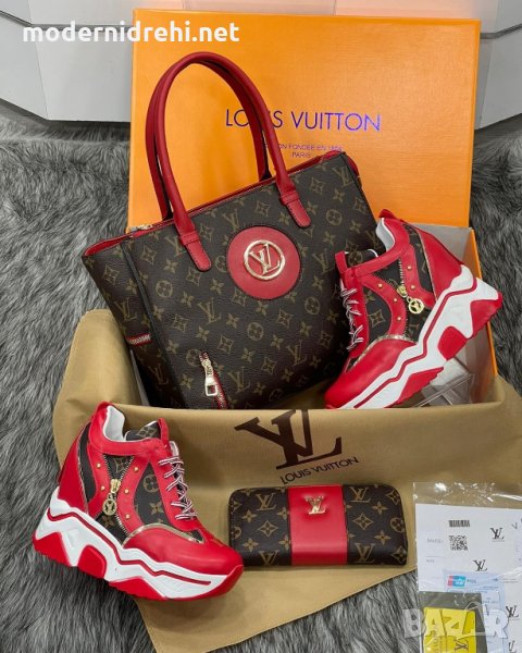 Дамски спортни обувки портфейл и чанта Louis Vuitton код 121, снимка 1