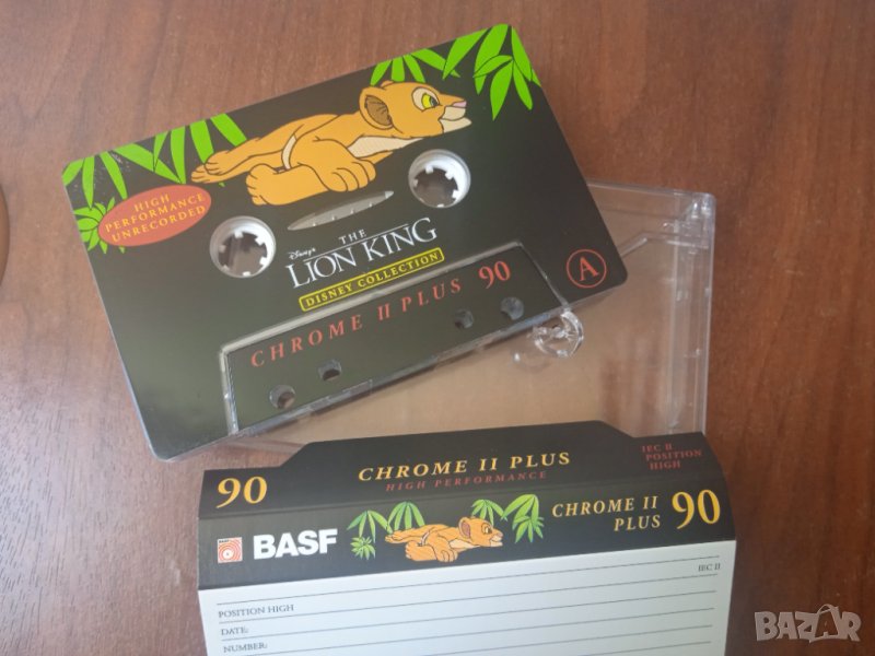 BASF CHROME  - Хромна касета Disney Lion King (Цар Лъв), снимка 1