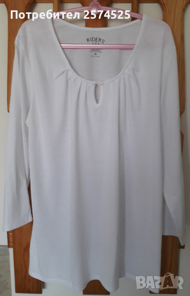 Riders by Lee американска бяла блуза, L, снимка 1