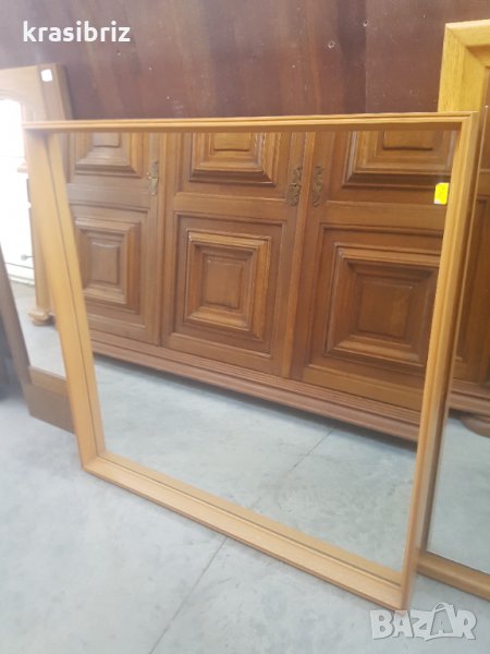 Огледало с дървена рамка , снимка 1