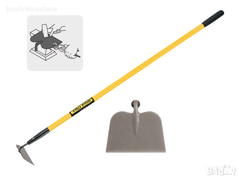 Мотика Truper Кована Плоска С Фибродръжка, снимка 1