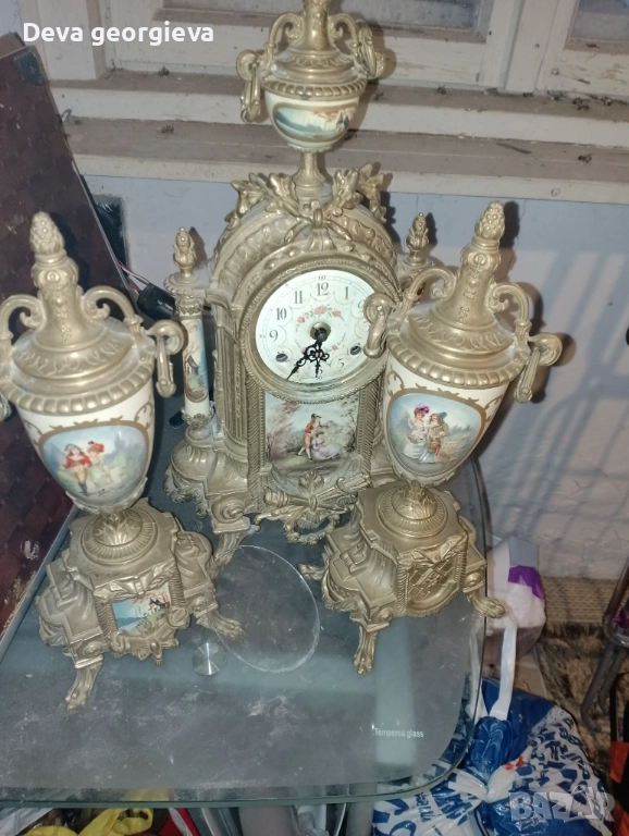 Винтиж часовник луск, снимка 1