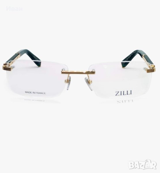 Нови, ръчно изработени диоптрични очила на френската модна къща ZILLI !!! , снимка 1