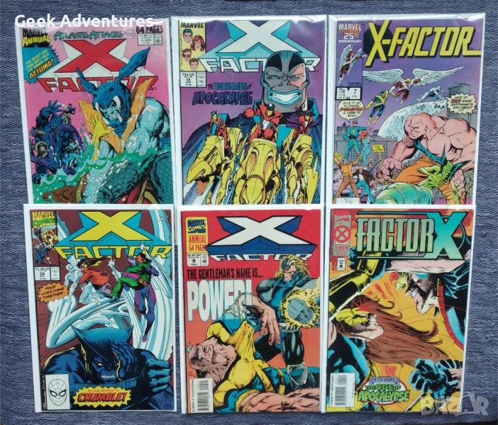 Комикси X-Factor Marvel от 80те и 90те на Английски Език, снимка 1
