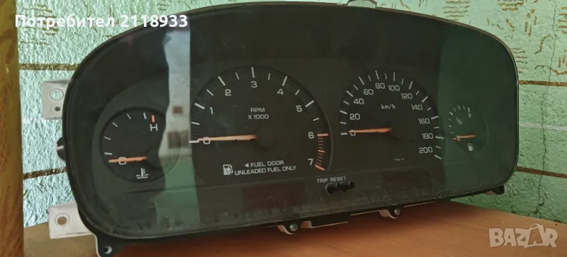 километраж chrysler voyager 98г., снимка 1