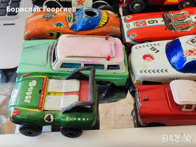 Лот ламаринени играчки коли, снимка 7 - Колекции - 51349463